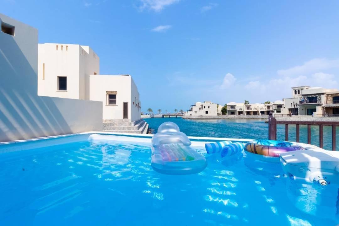 Luxury Villa With Private Pool And Ocean Ras al-Khaimah Bagian luar foto