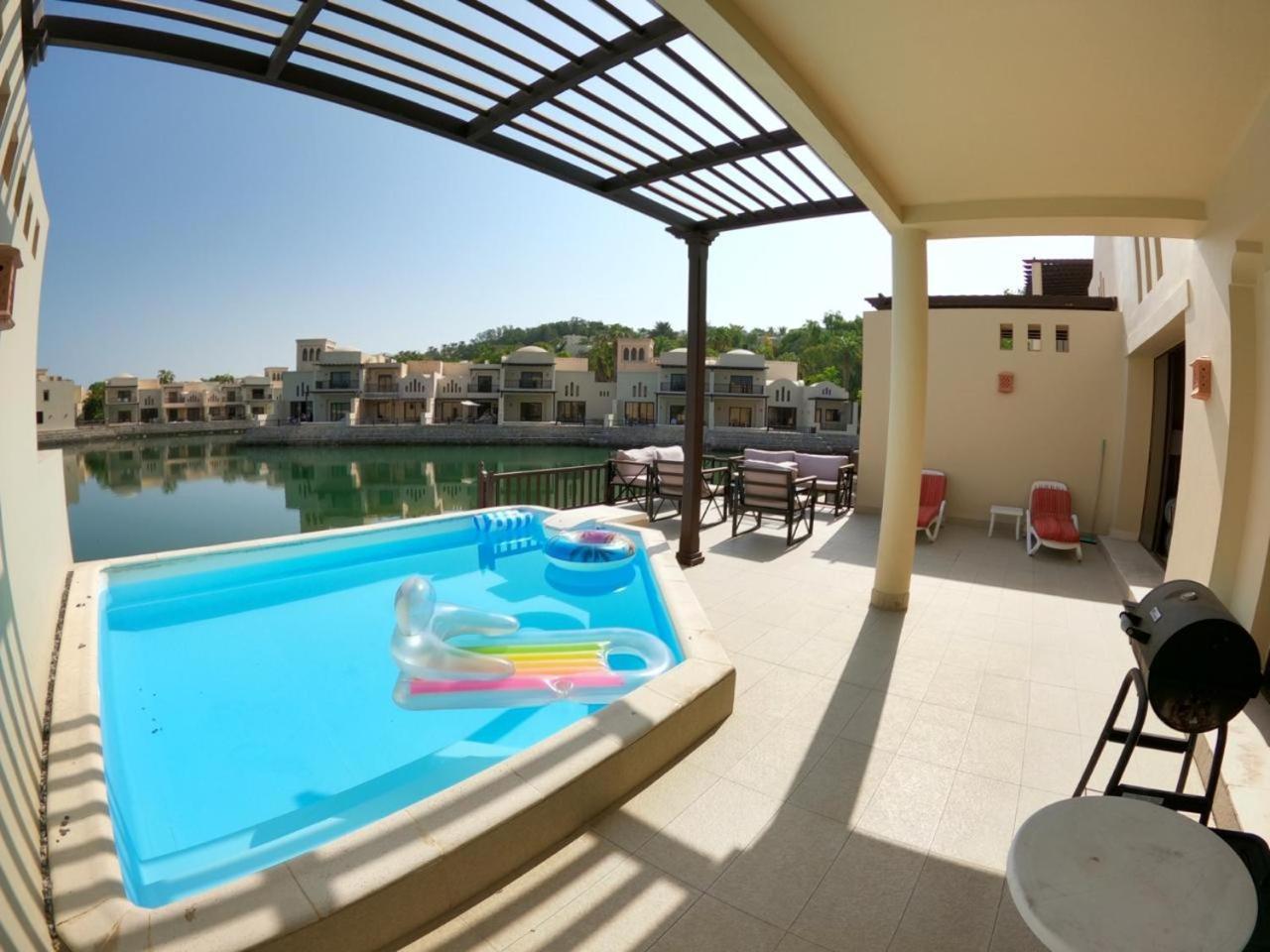 Luxury Villa With Private Pool And Ocean Ras al-Khaimah Bagian luar foto