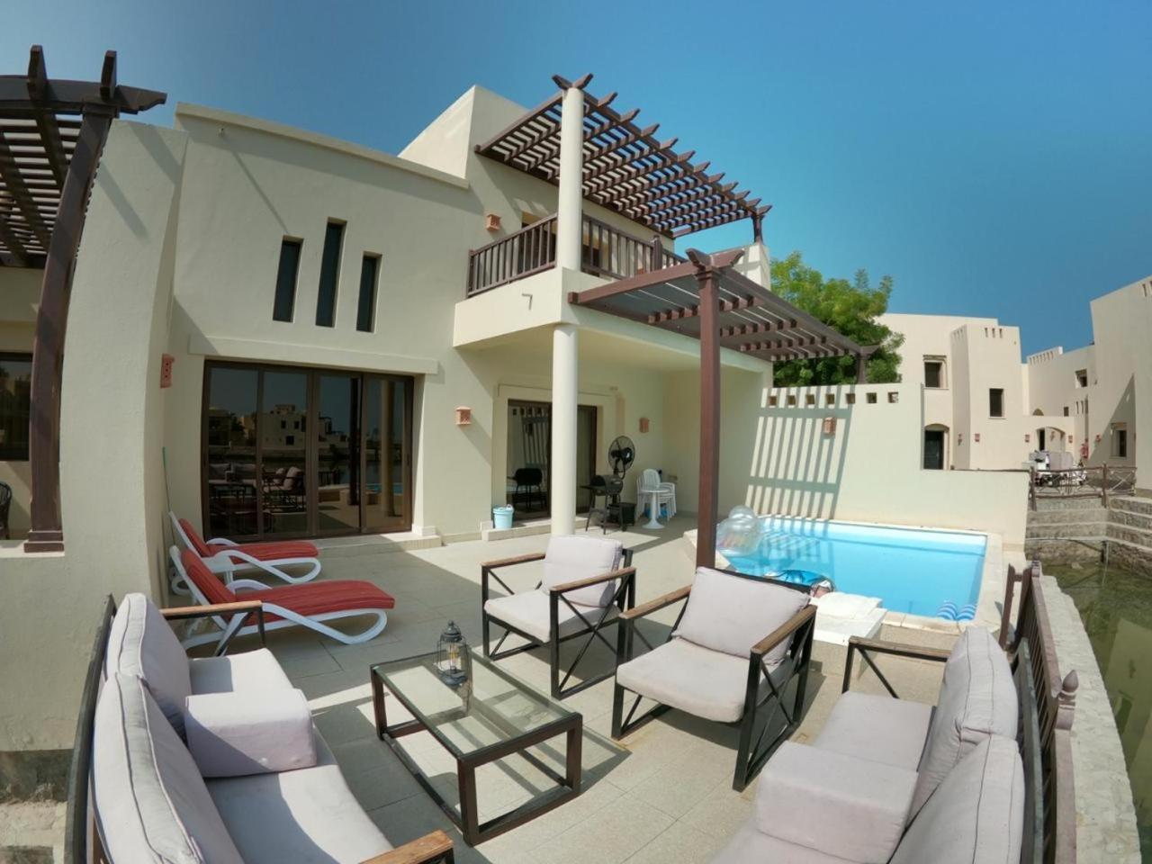 Luxury Villa With Private Pool And Ocean Ras al-Khaimah Bagian luar foto