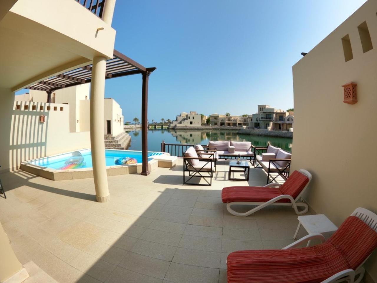 Luxury Villa With Private Pool And Ocean Ras al-Khaimah Bagian luar foto