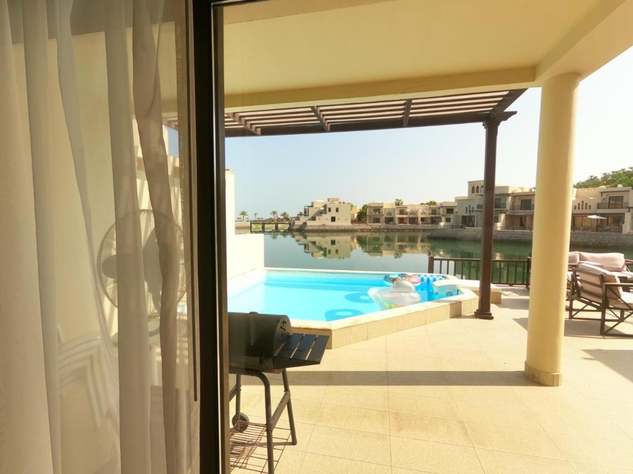 Luxury Villa With Private Pool And Ocean Ras al-Khaimah Bagian luar foto